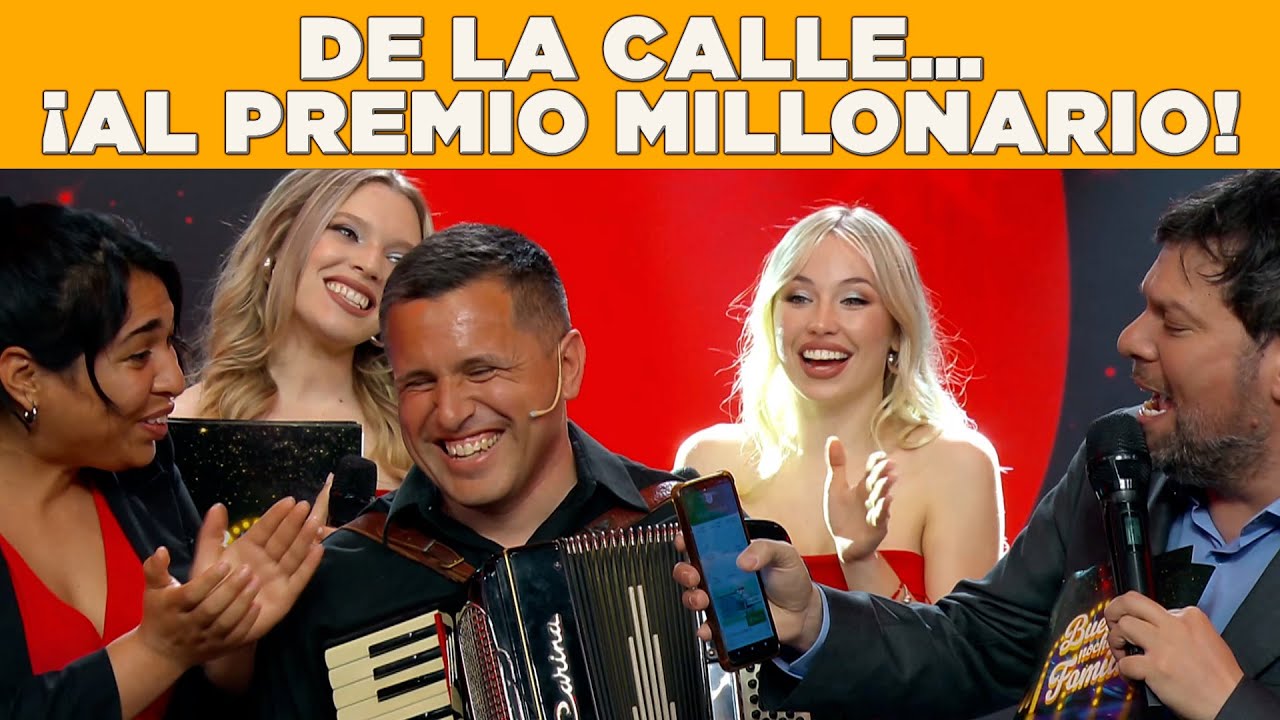 Mauro quedó ciego a los 4 años, tocó el acordeón y el premio de la gente fue de MÁS DE $13 MILLONES