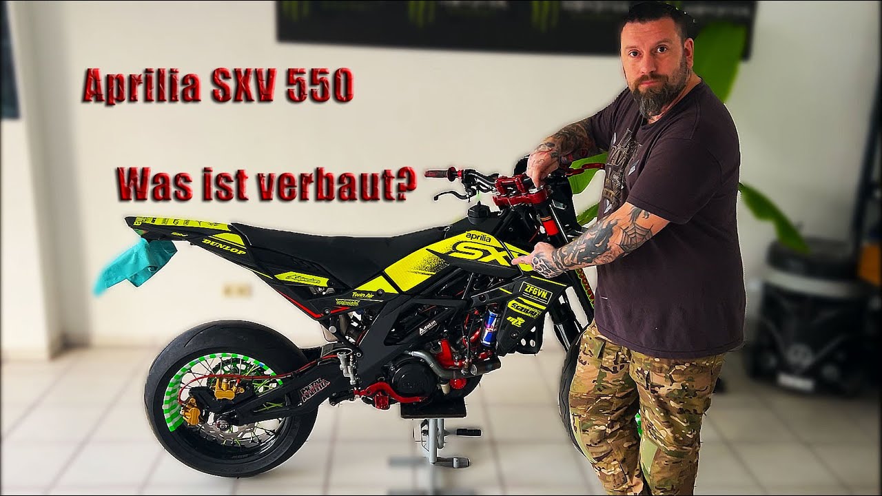 Meine Aprilia SXV 550 Teil 2