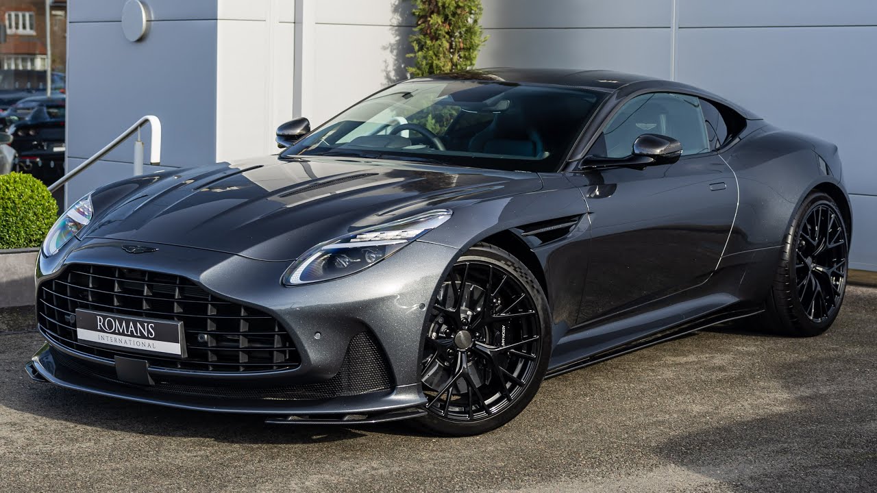 2024 Aston Martin DB12 - Xenon Grey - Walkaround + Engine & Exhaust Sound