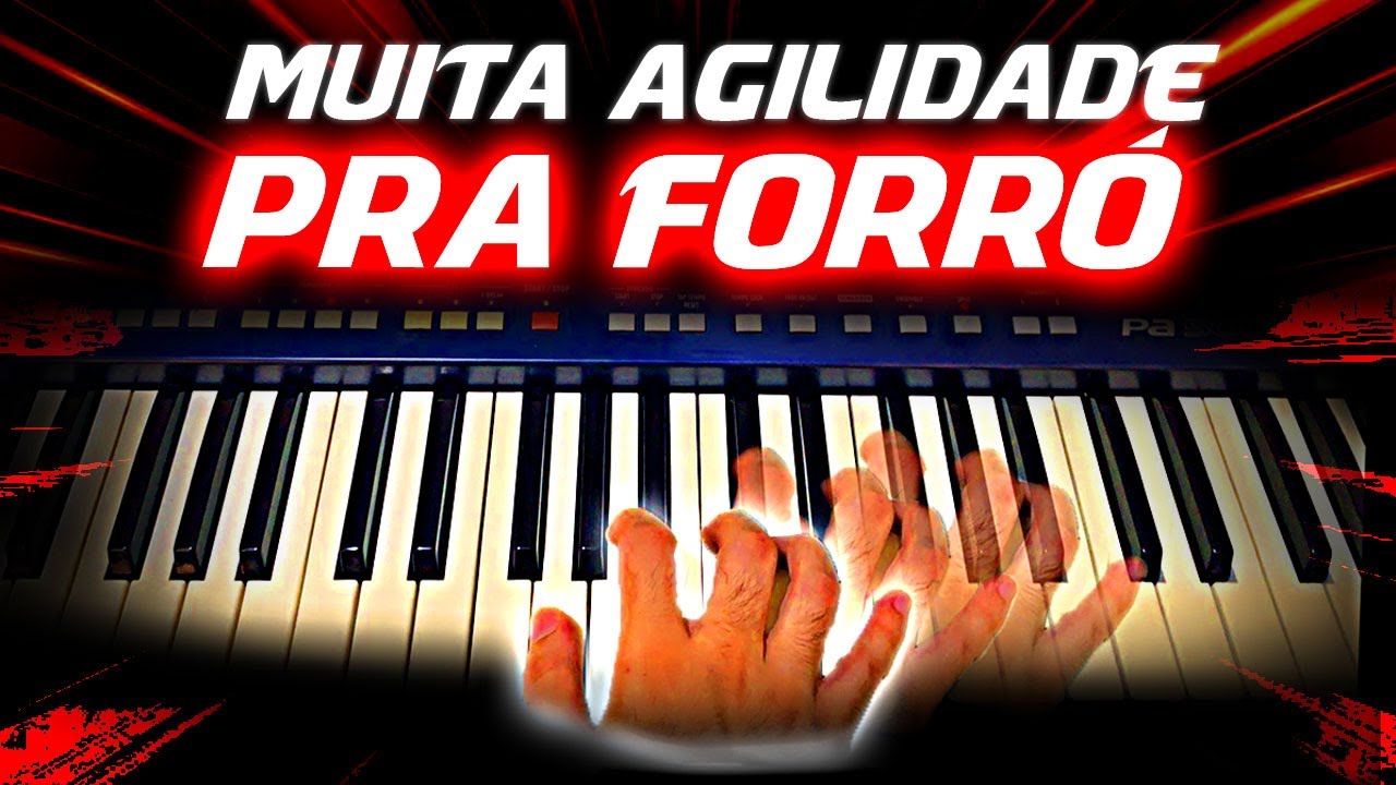 Como ter AGILIDADE pra tocar FORRÓ NO TECLADO (já usei muito)