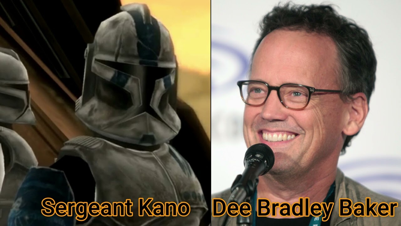 Character and Voice Actor - Star Wars The Clone Wars Republic Heroes Sergeant Kano Dee Bradley Baker