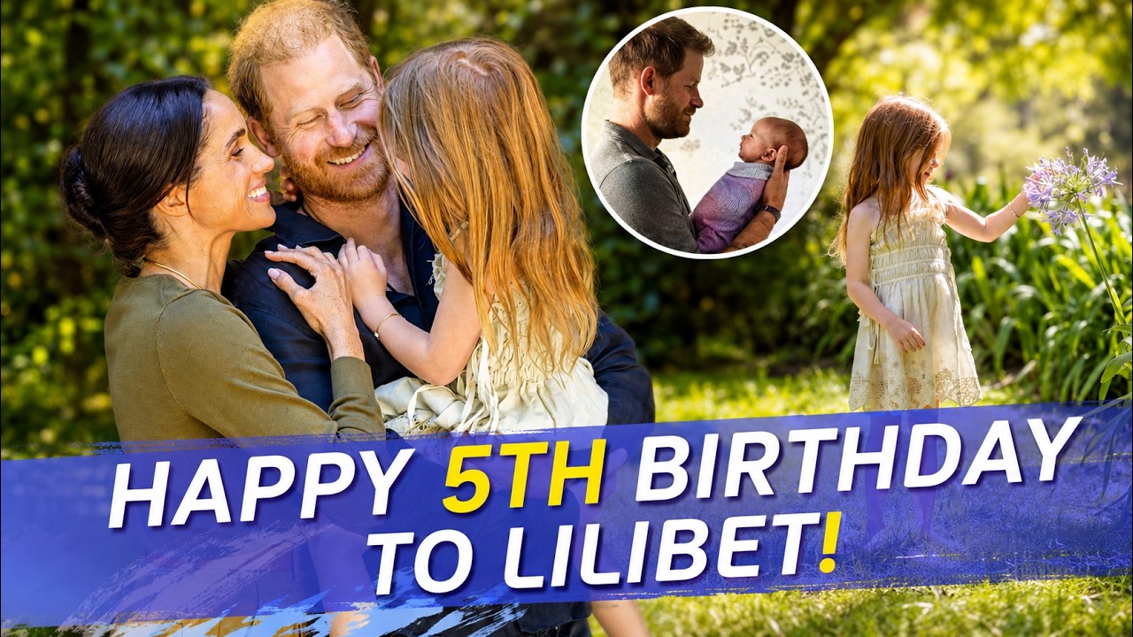 Меган Маркл показала лицо дочери Лилибет в честь её 5-летия 🎂🎉👨&zwj;👩&zwj;👧&zwj;👦💕