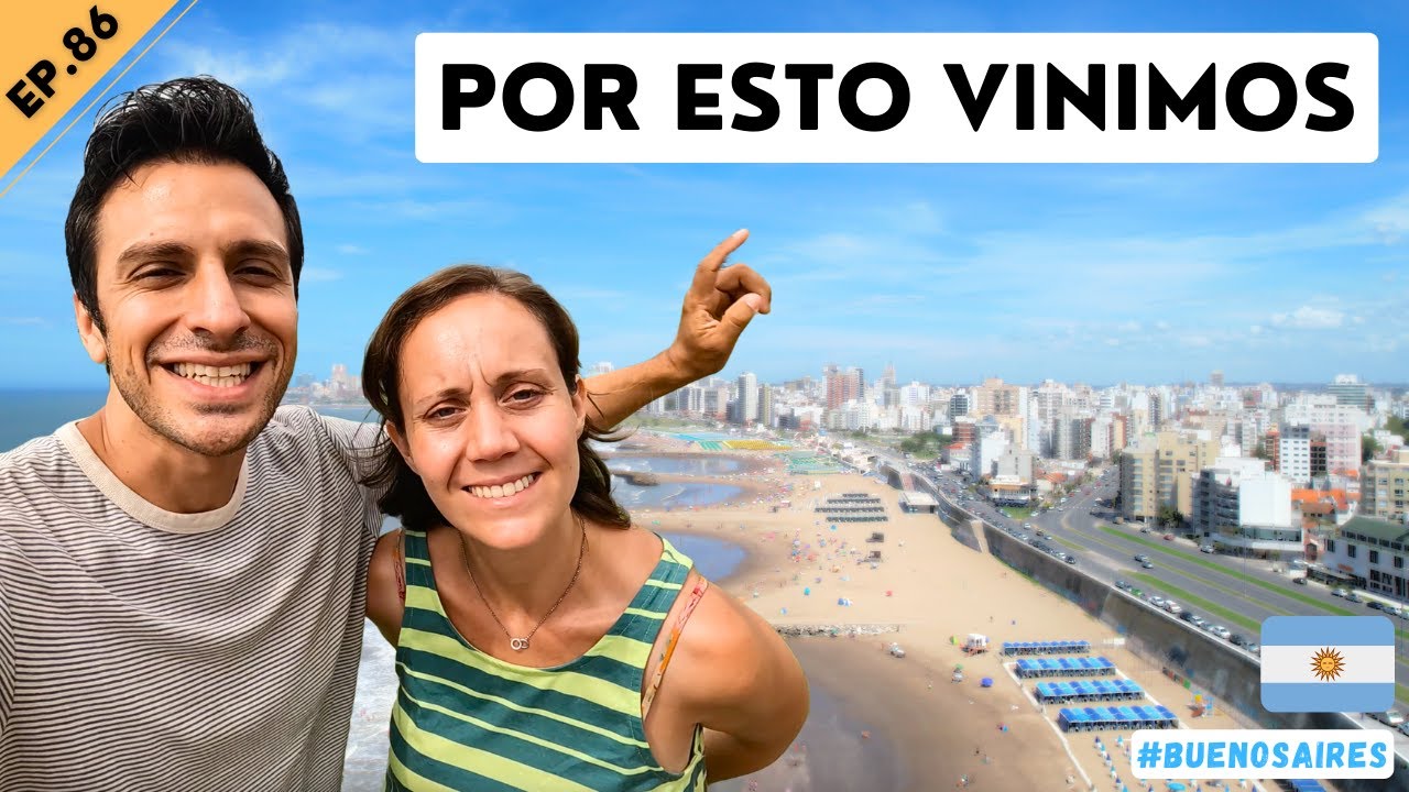 👉 El MOTIVO REAL por el que vinimos a MAR DEL PLATA 🇦🇷 EP.86 #buenosaires