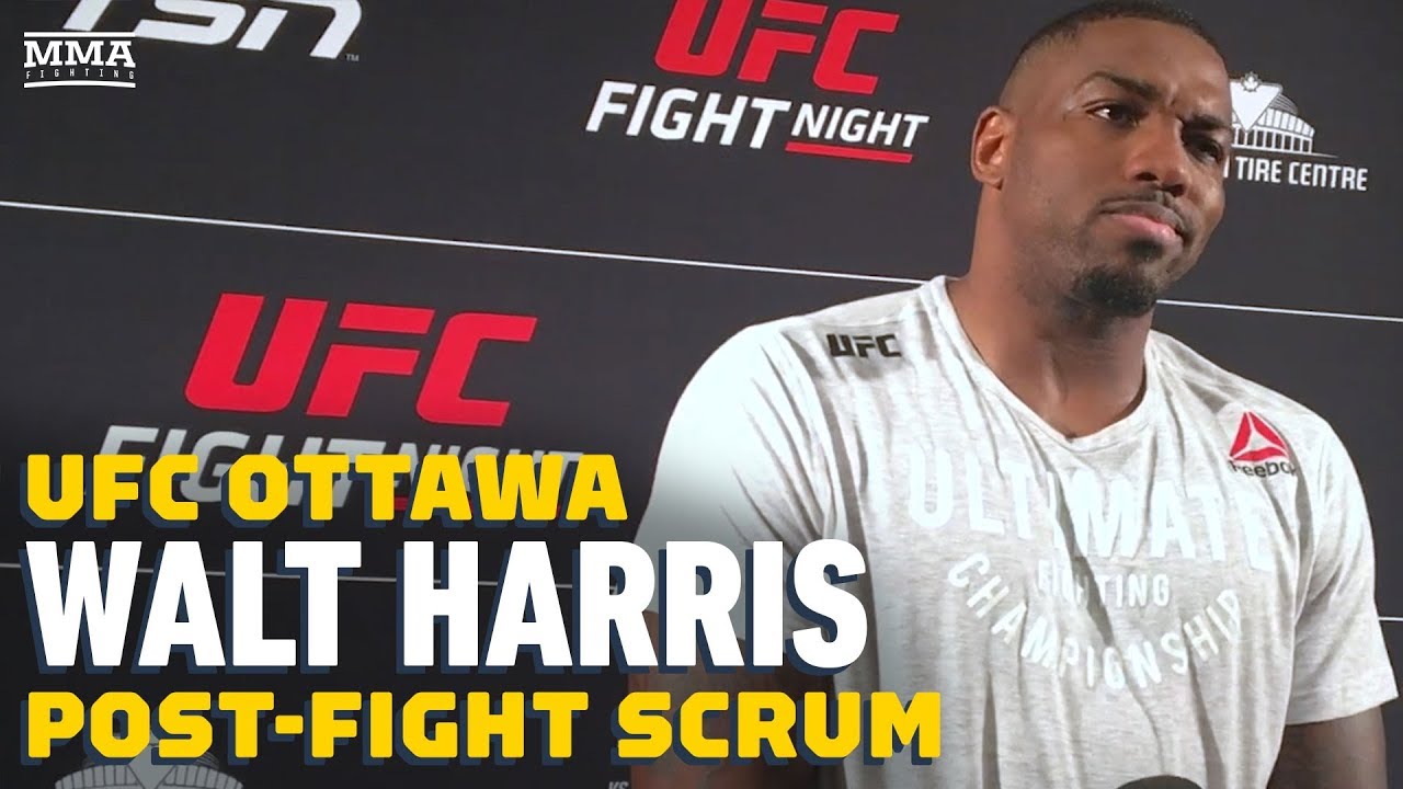 Walt Harris Wants To Fight Justin Willis: 'The Guy Is Really Not That Good' - MMA Fighting