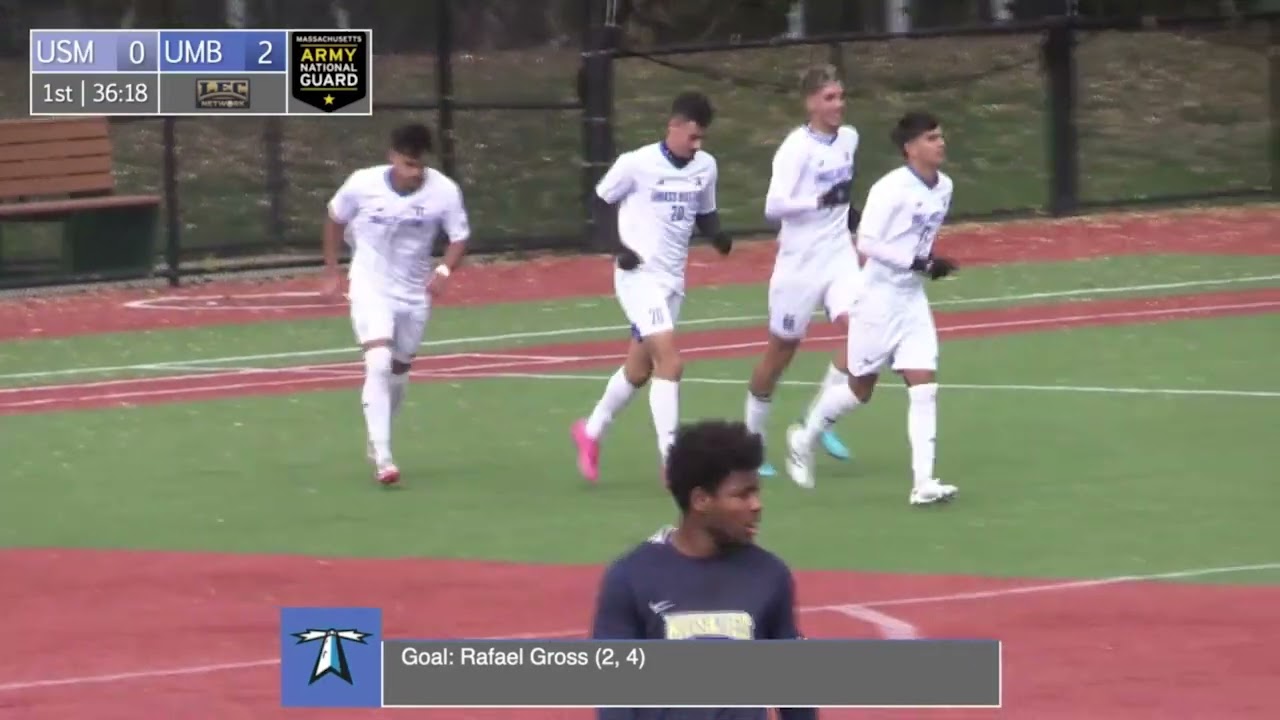 UMass Boston vs University of Southern Maine - MSOC Highlights