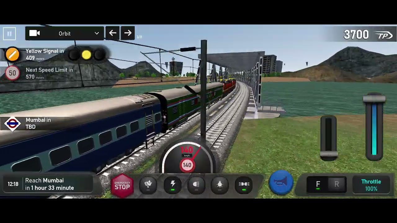 CHENNAI TO MUMBAI | INDIAN TRAIN SIMULATOR 
