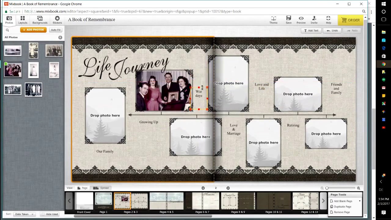 Preserving your Family History using Mixbook & Heritage Makers