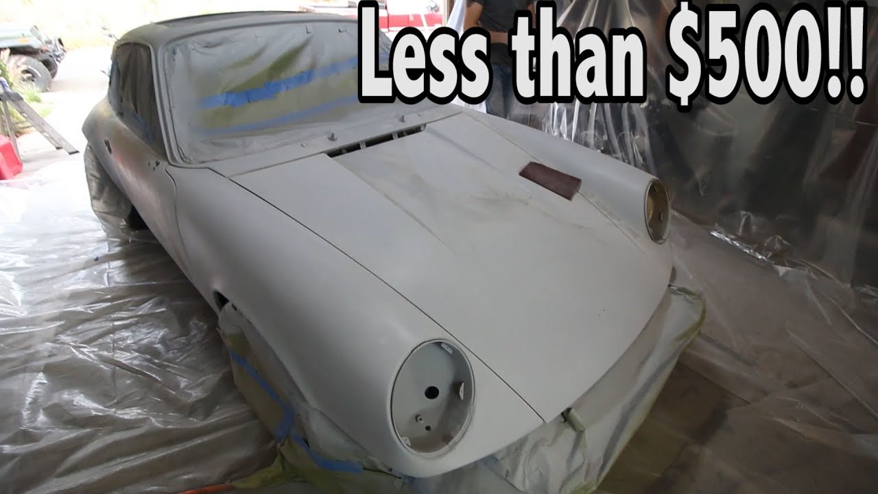 Porsche 911- BUDGET GARAGE Paint Job!