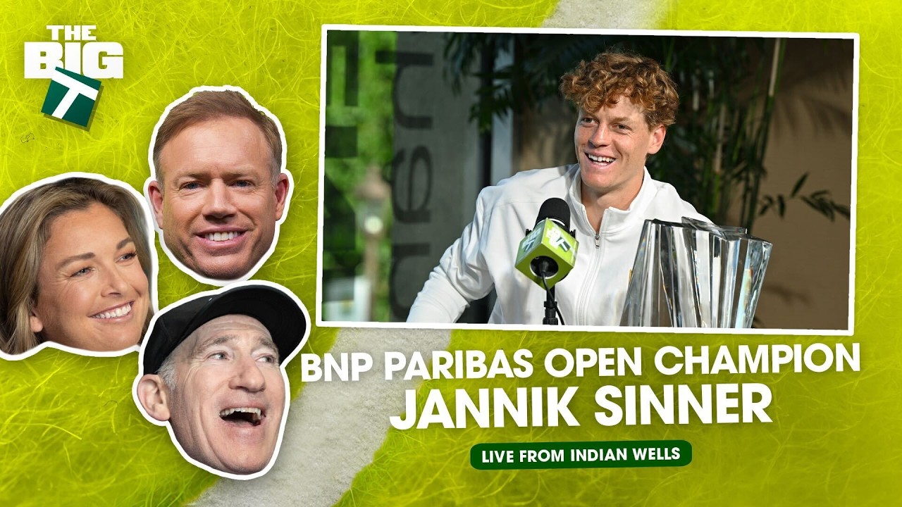 Live with 2026 Indian Wells Champ Jannik Sinner | Episode 11 | The Big T Podcast