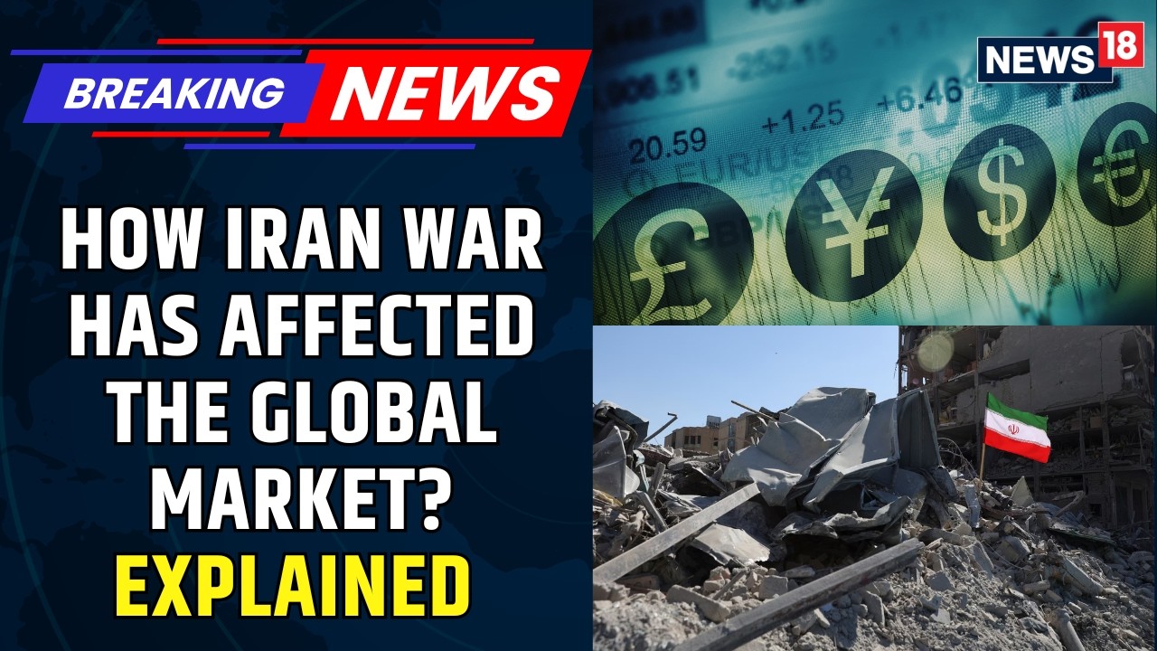 US Israel Vs Iran War News | Global Economies Experience A Negative Trend In The Market | News18