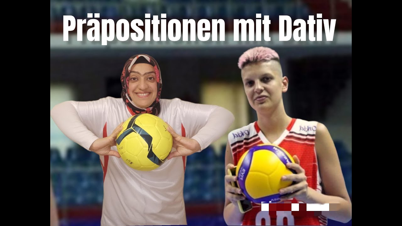 Die Präpositionen mit Dativ (  -e hali alan edatlar )