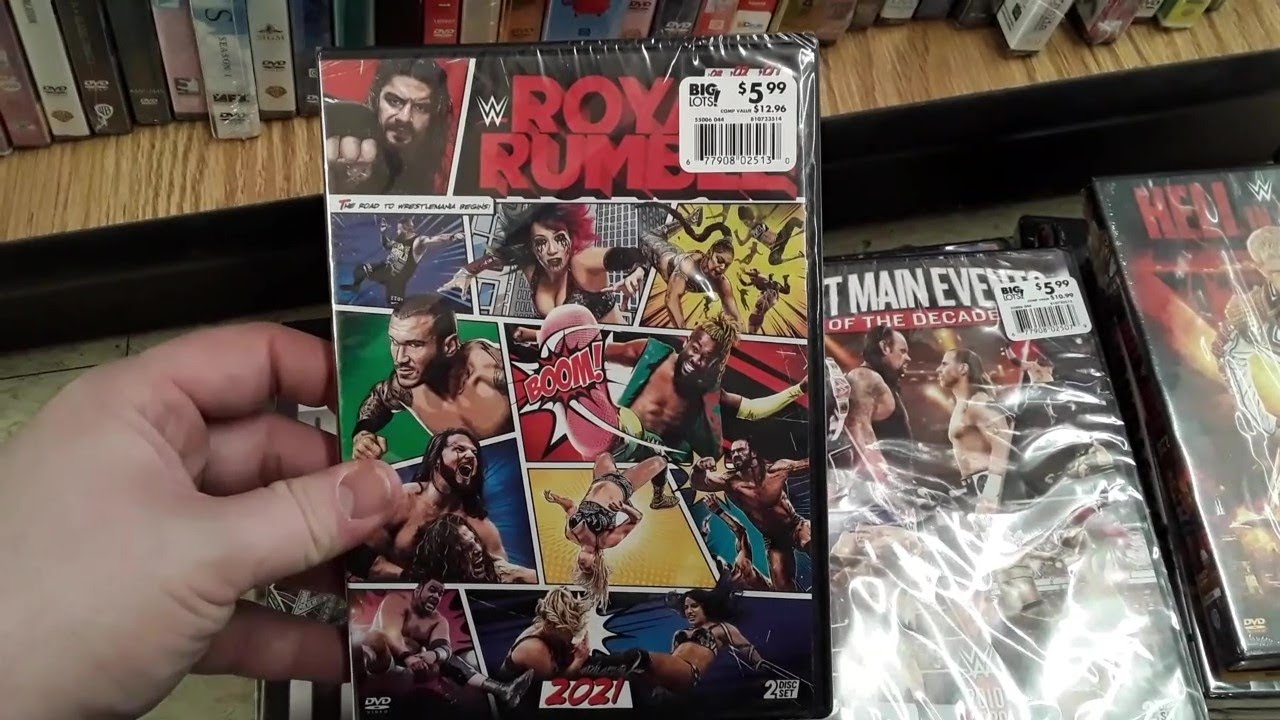 WWE DVDs at Big Lots? We Bought The Entire Stock!