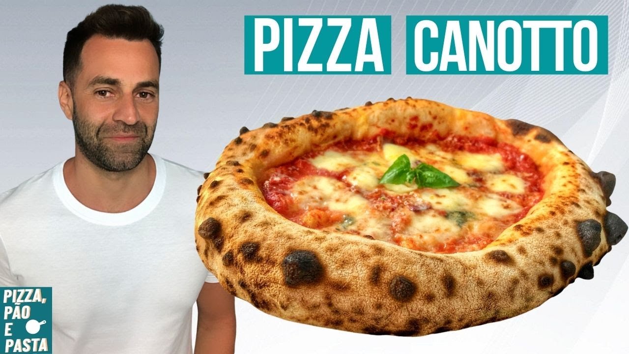 Pizza Canotto | Napolitana Contemporânea | 70% Hidratação | Longa Fermentação