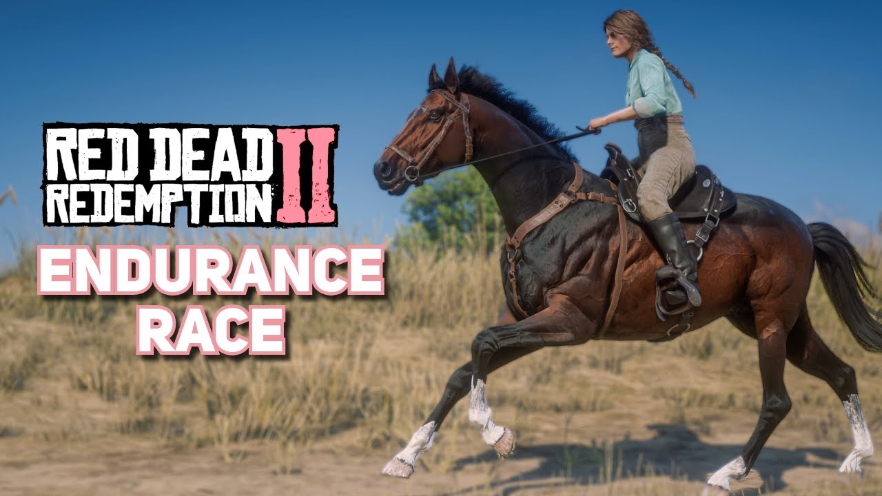 TAKING MY STALLION ON AN ENDURANCE RACE - Red Dead Redemption 2 Roleplay | Pinehaven