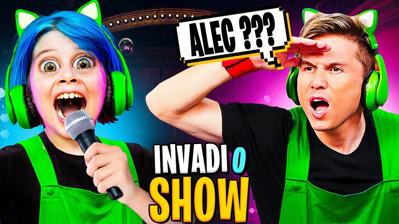 PARTICIPEI DO SHOW DO GATO GALACTICO 🙀 ( Alec GO! Vlogs )
