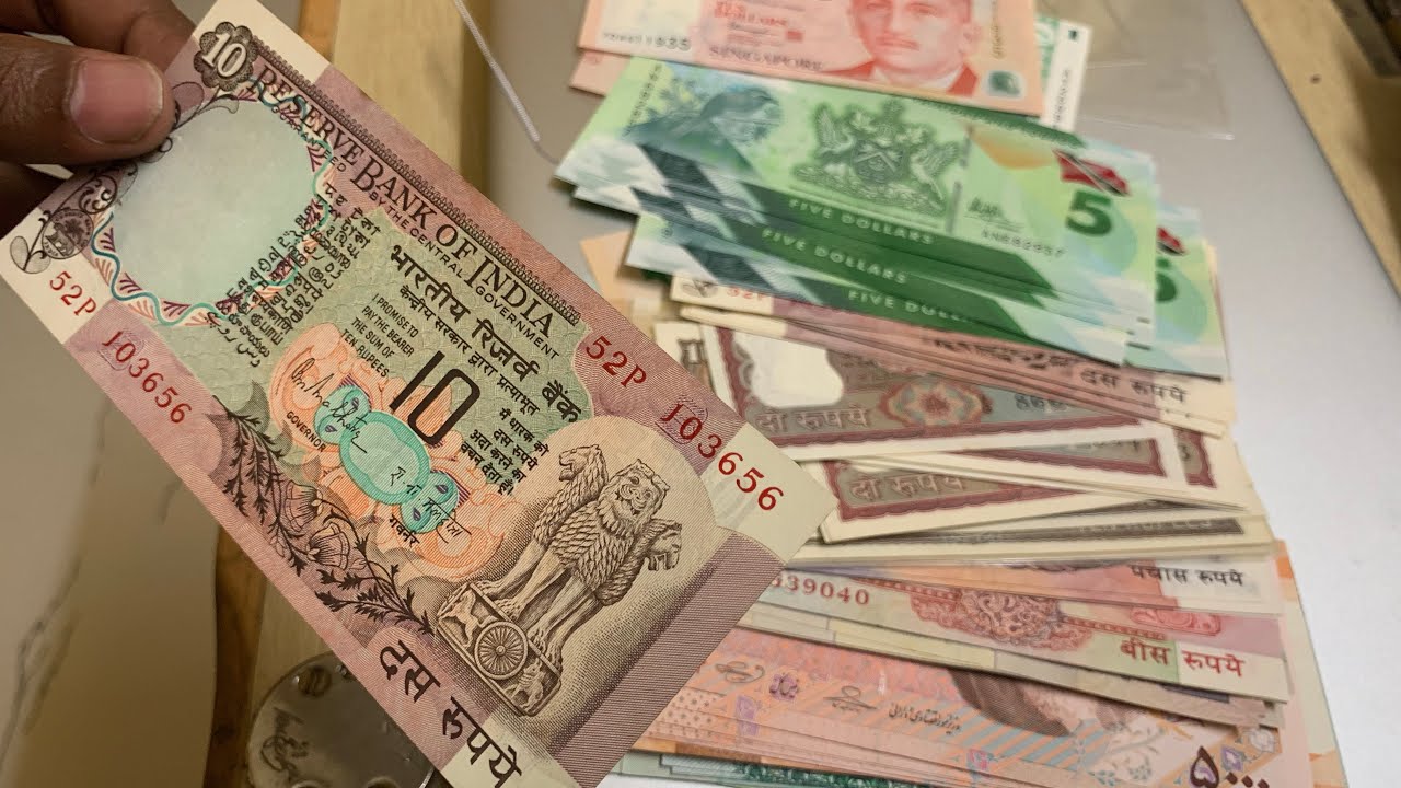 World currency collection ! Favorite bank notes - Unboxing New Parcel - buy Coin stamp hobby store