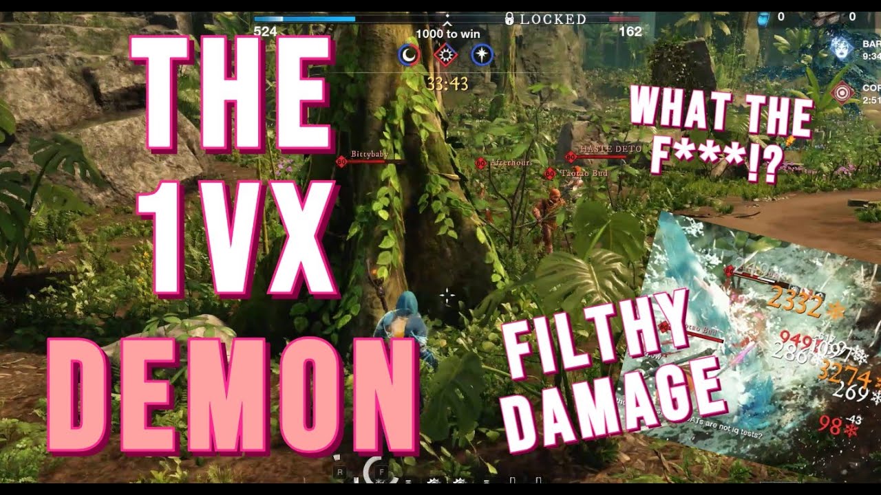 THE 1vX DEMON - New World Mage PvP 1vX - FS/IG