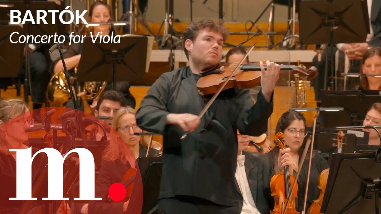 Timothy Ridout performs Bartók's Concerto for Viola with the Orchestre Philharmonique Royal de Liège
