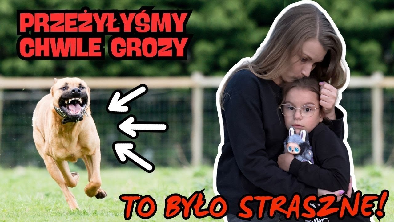 Zaatakował nas groźny pies😱 Powrót z wakacji💖
