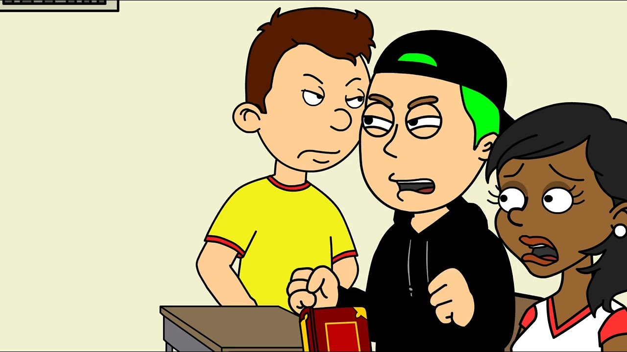 Caillou And Alex Fight In The Classroom