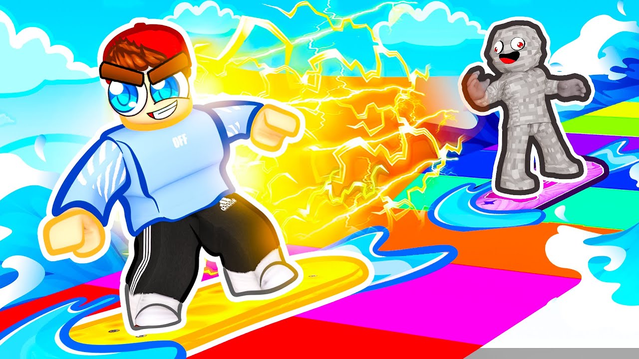 Ich CHEATE *HEIMLICH* im SURF SIMULATOR in Roblox!