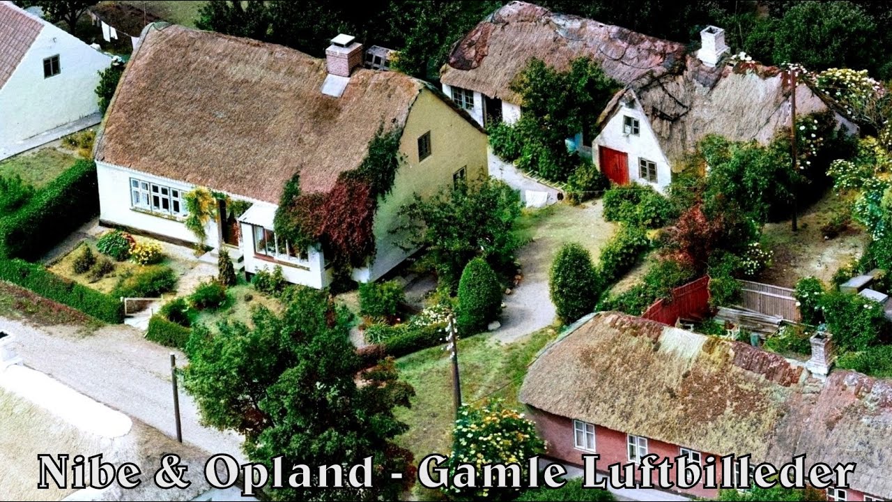 Nibe & Opland  -  Gamle Luftbilleder