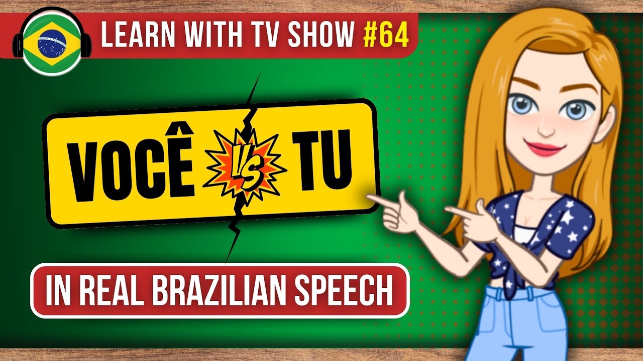 Learn Brazilian Portuguese with Real Conversations in TV Scenes