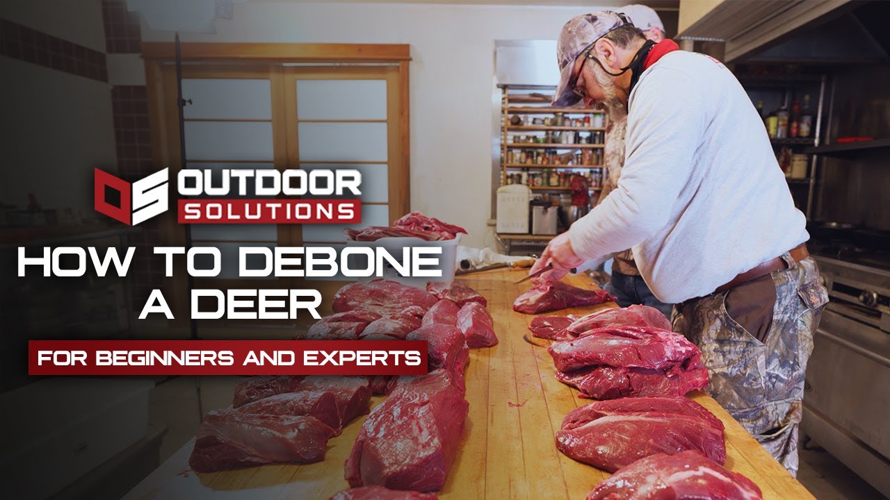 Learn How To Break Down a Venison Hind Quarter | Front Shoulder From a Chef's Perspective