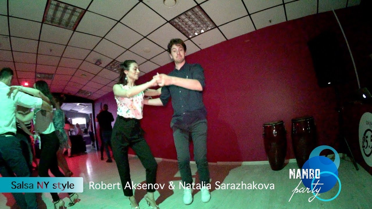 Salsa NY style. Robert & Natalia Sarazhakova || MAMBO party by Dance Studio 25.5
