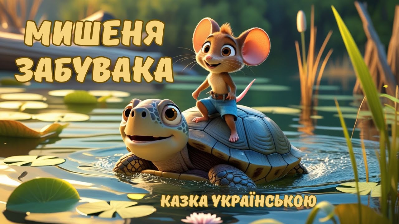 🐭Мишеня-Забувака | Казка про Чесність (Мультфільм)