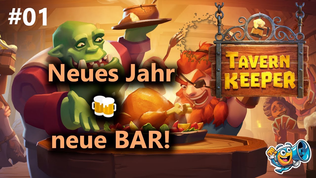 Tavern Keeper Ep. 01 🍺 Meine ersten Schritte als Wirt! 🍺 Angespielt deutsch [Herausfordernd]
