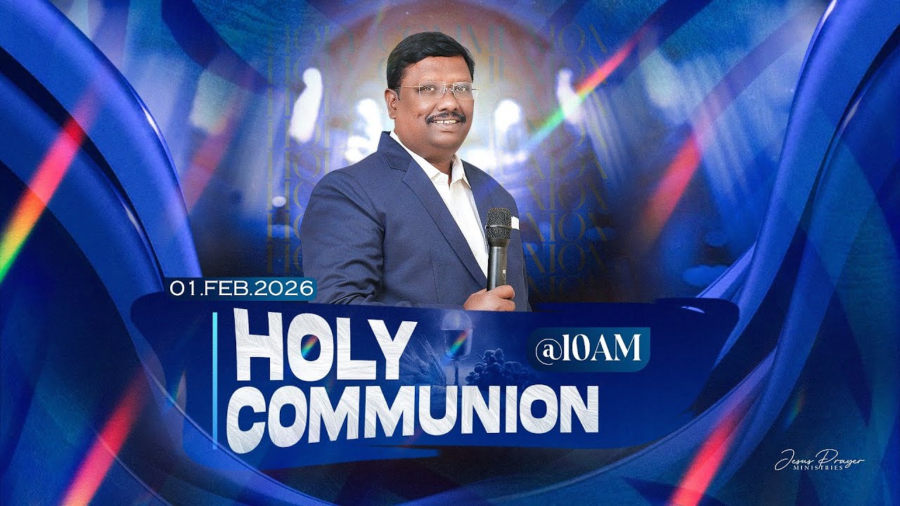 🛑01-02-2026 || HOLY COMMUNION || JESUS PRAYER MINISTRIES || PAS.KEERTHY KUMAR #live