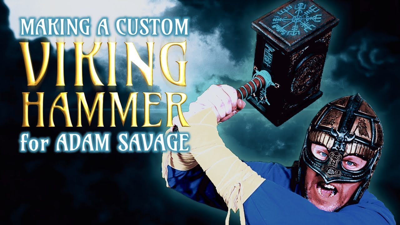 Making a Custom Viking Hammer for Adam Savage