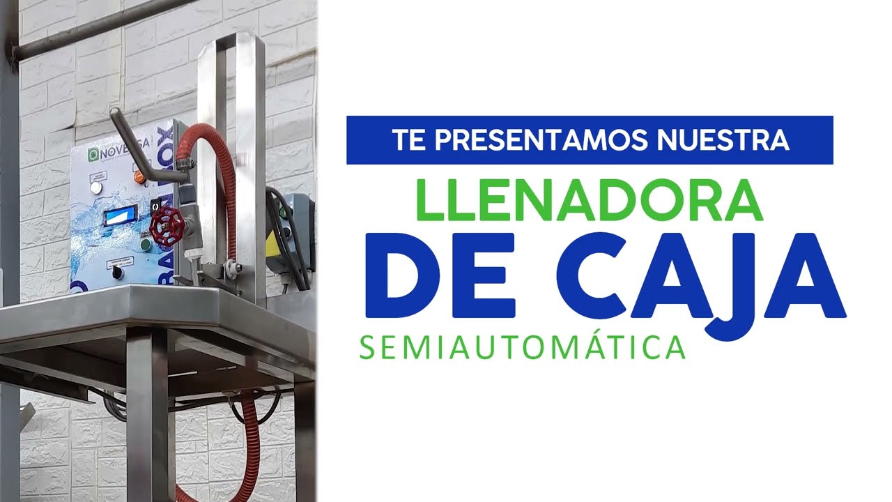LLENADORA DE CAJA DE 20 LITROS