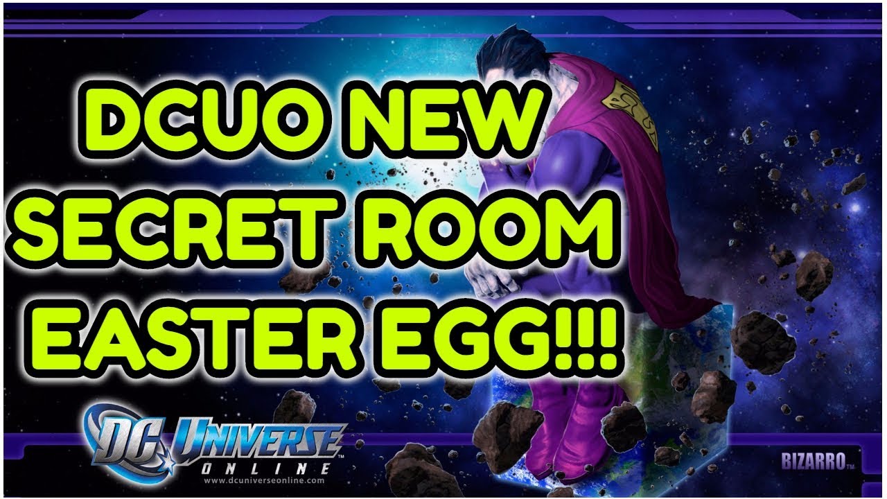 DCUO NEW SECRET ROOM EASTER EGG!!! 2017