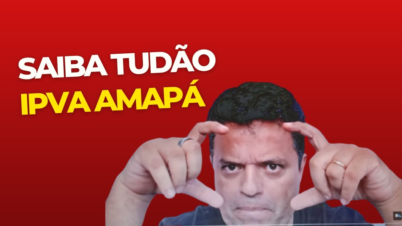 SEFAZ AMAPÁ - aulão IPVA -  PROFESSOR TUDÃO - SOSCURSO - LEGISLAÇÃO TRIBUTÁRIA ESTADUAL