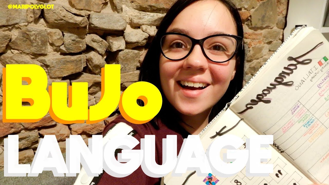 BULLET JOURNAL FOR POLYGLOTS - 3 ways to track your language learning with you BuJo
