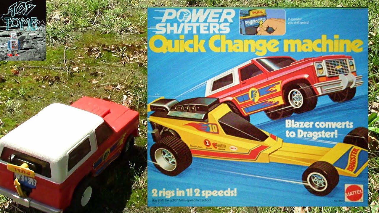Mattel's Power Shifters Quick Change Machine!