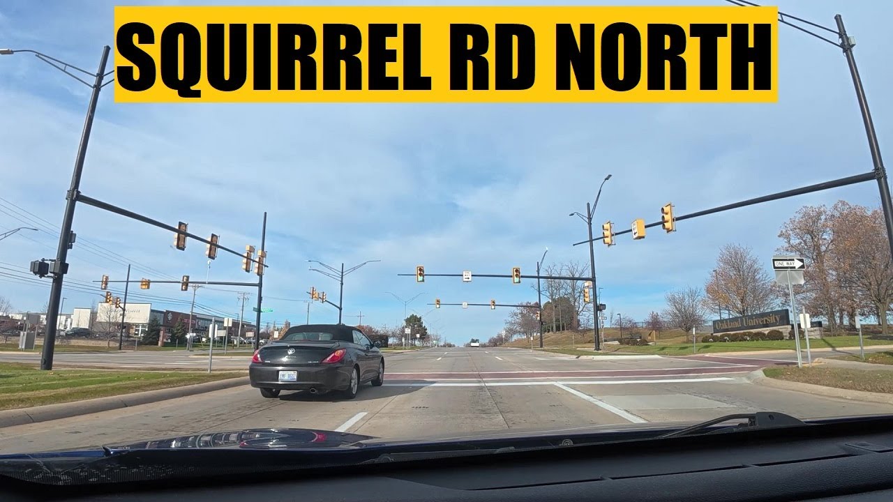 Вождение с Scottman895: Squirrel Rd North | МИЧИГАН