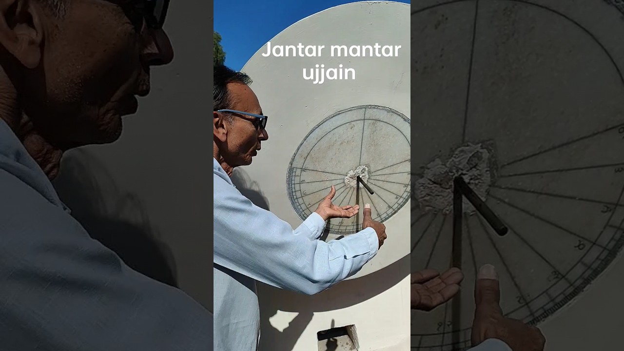 jantar mantar #ujjain #time #sundial