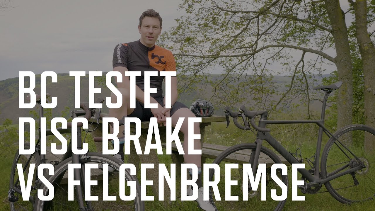 Rennrad: Felgenbremse vs. Scheibenbremse