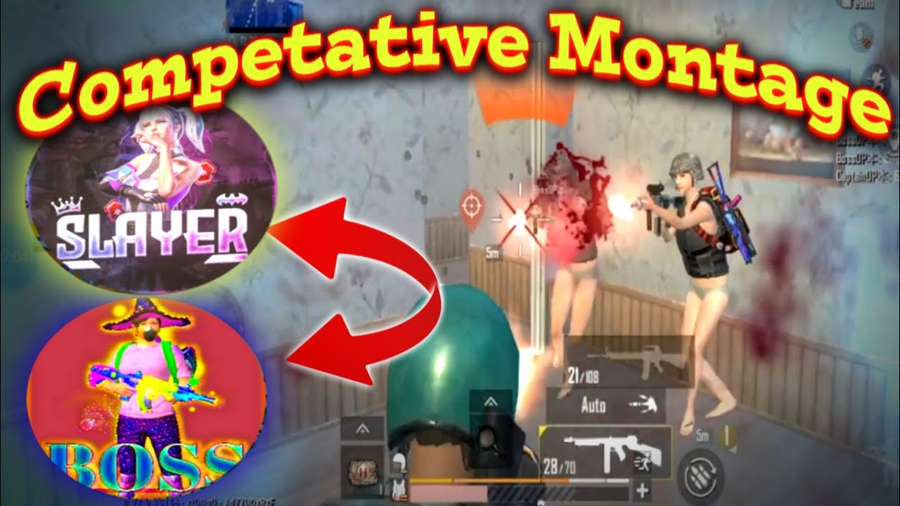 BOSS OP & SLAYER OP♥️ | Competitive Gameplay | Pubg Lite Competitive Montage