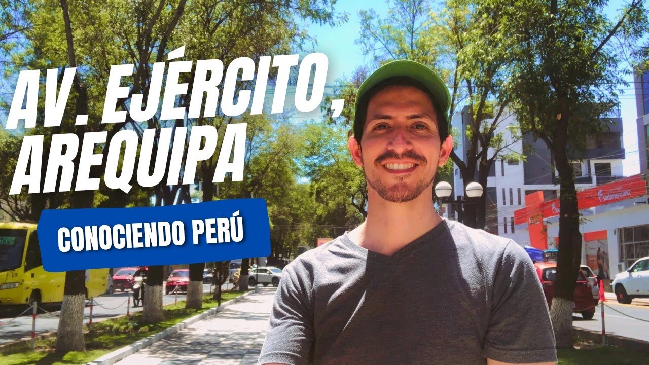 Conociendo Perú | Recorriendo a pie y en auto la Avenida Ejército de AREQUIPA (Bien Explicado)🦶🏼🚙