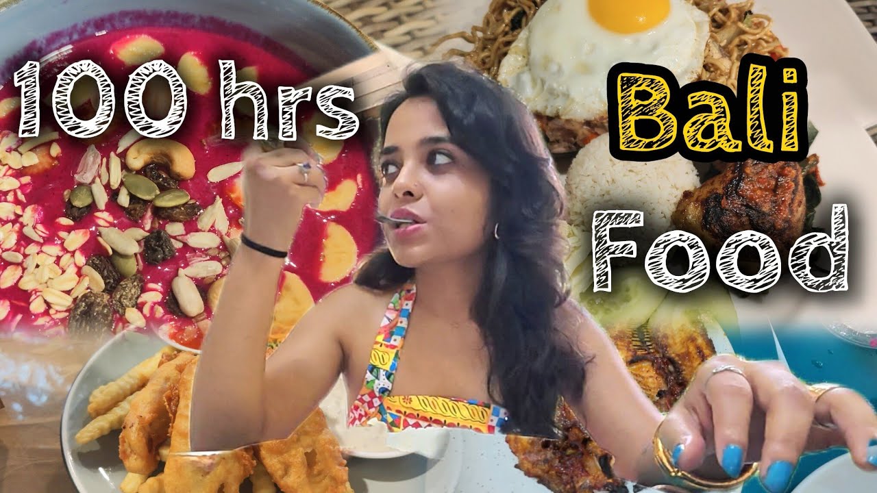 enjoying delicious BALI food for straight 100 hrs!!!!! Ep 7, breathtaking bali