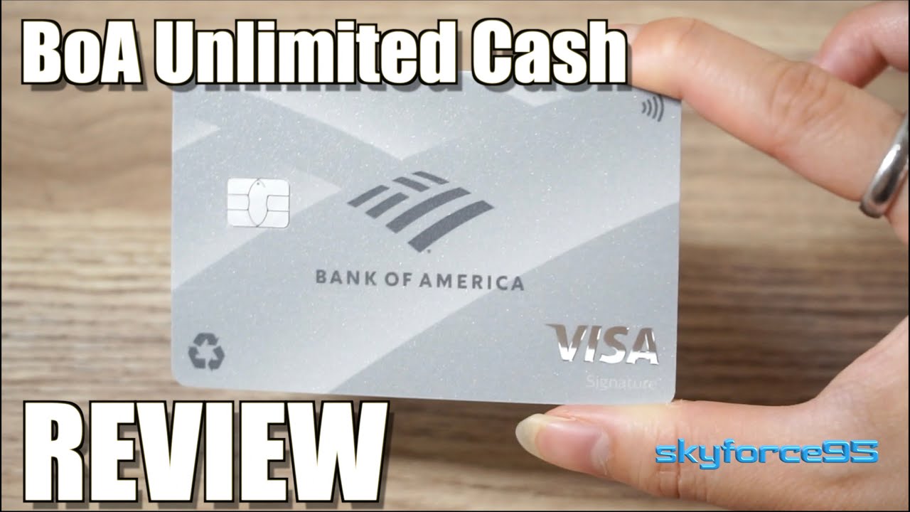 Bank of America Unlimited Cash Rewards Credit Card Review