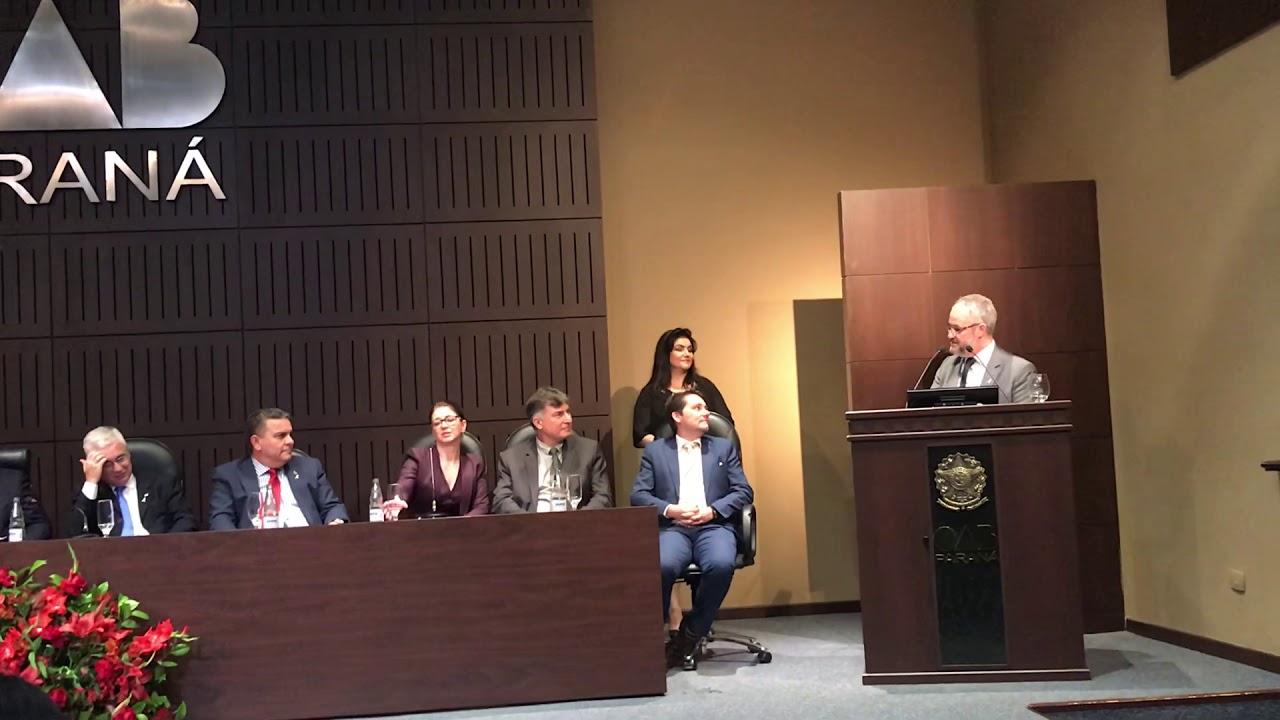 Alexandre Salom&atilde;o - pronunciamento despedida presid&ecirc;ncia