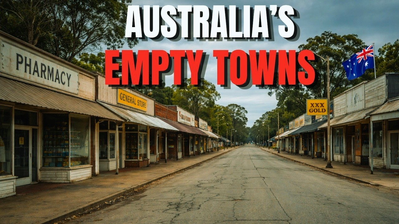 NOBODY Wants to Live in These 10 Empty Australian TOWNS - Australia’s Most Empty Ghost Towns