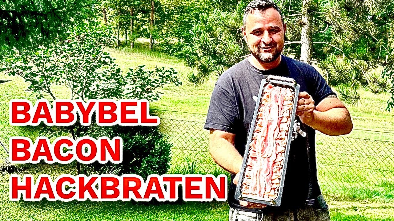 XXL BACON KÄSE HACKBRATEN vom Grill --- Klaus grillt
