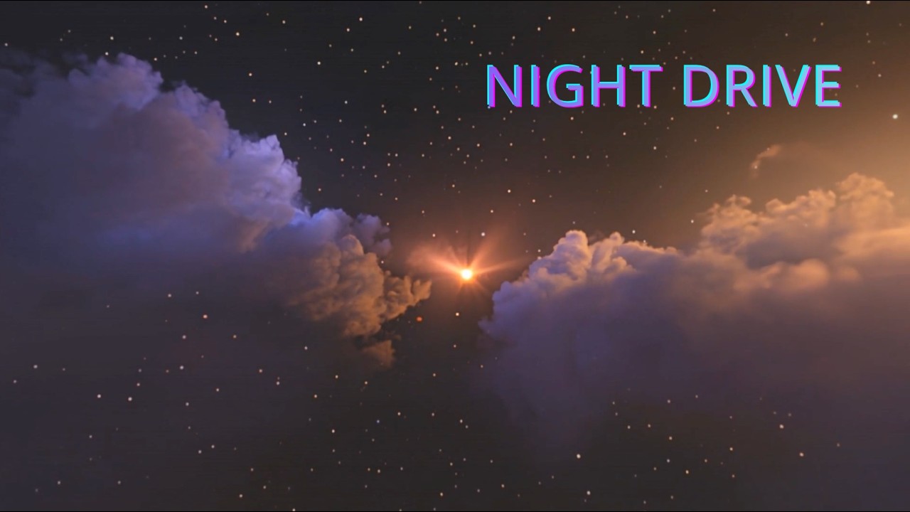 Night Drive &ndash; Dark House & Melodic Techno Mix | Space Visual