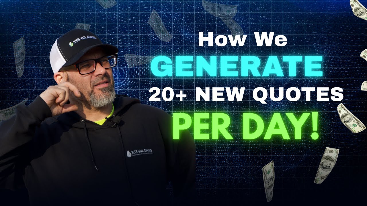 How We Generate 20+ Landscaping Leads PER DAY! | Day in the Life of a $1M Landscaping Biz – Ep 014